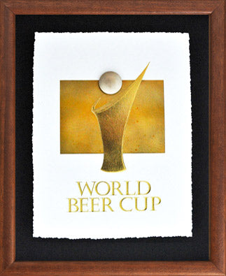 World Beer Cup Covered Shadow Box