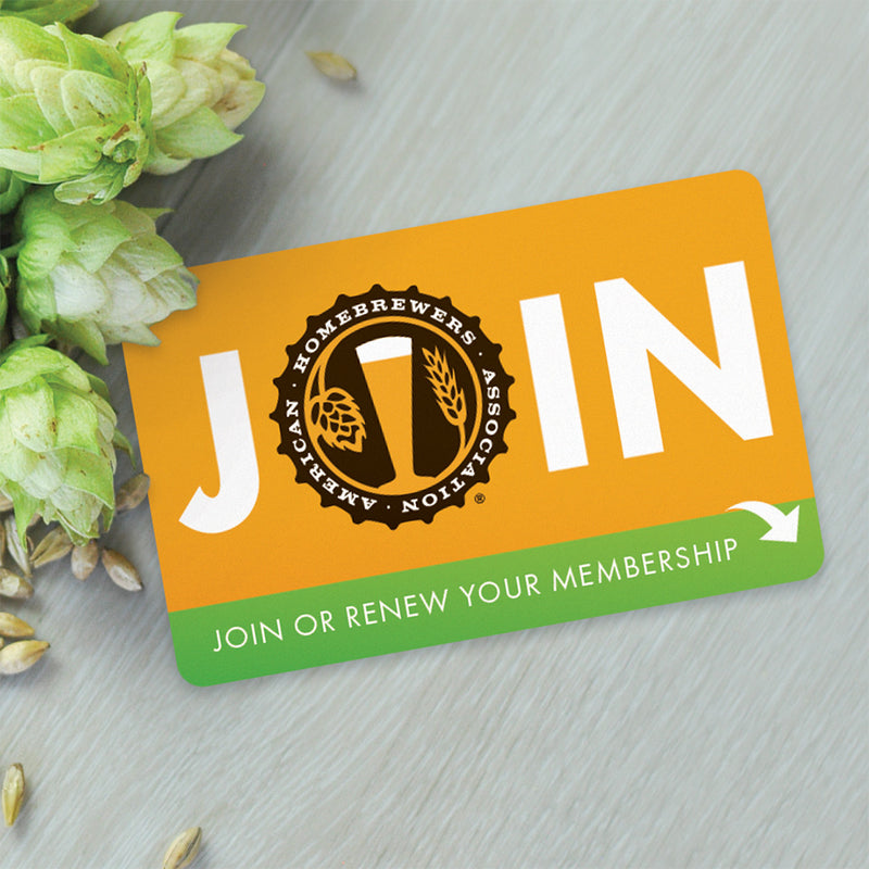 One Year Membership Gift Card for the American Homebrewers Association