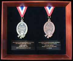 Great American Beer Fest Shadow Box (2 Medals)